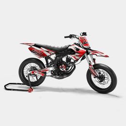 ONYX - Kit deco DERBI 50cc - Rouge — vue 1