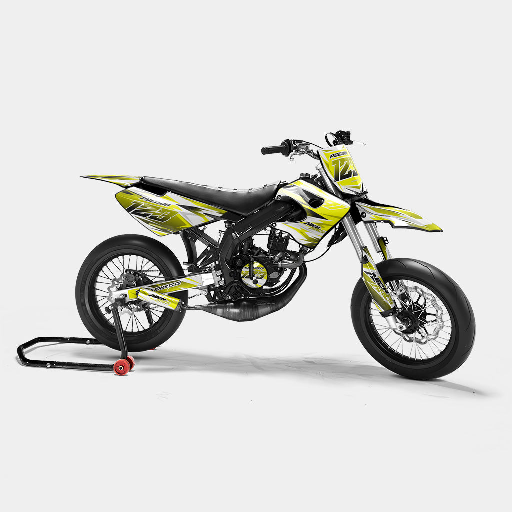 ONYX - Dekorationsset DERBI 50cc - Gelb