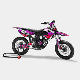 PAVO - Kit deco DERBI 50cc - Rose — vue 1