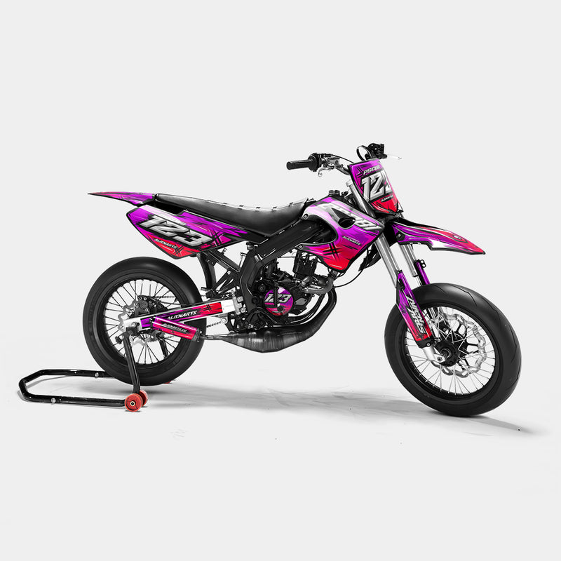 PAVO - Kit deco DERBI 50cc - Rose