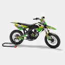 PAVO - Kit deco DERBI 50cc -  Jaune Vert