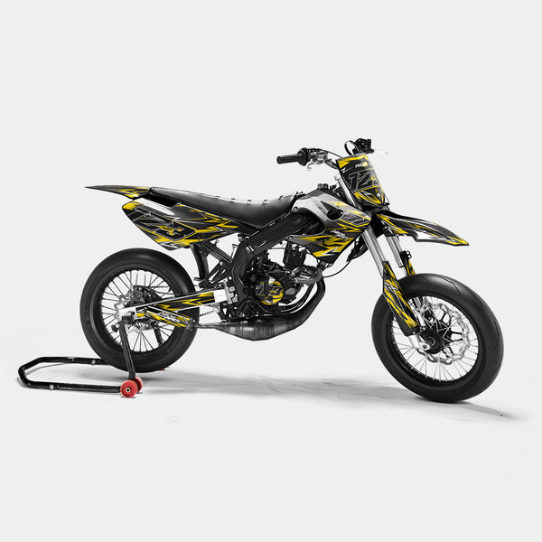 PIQUE - Kit decorativo DERBI 50cc -  Giallo scuro