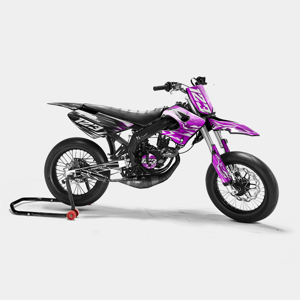PLUME - Kit decorativo DERBI 50cc - Rosa