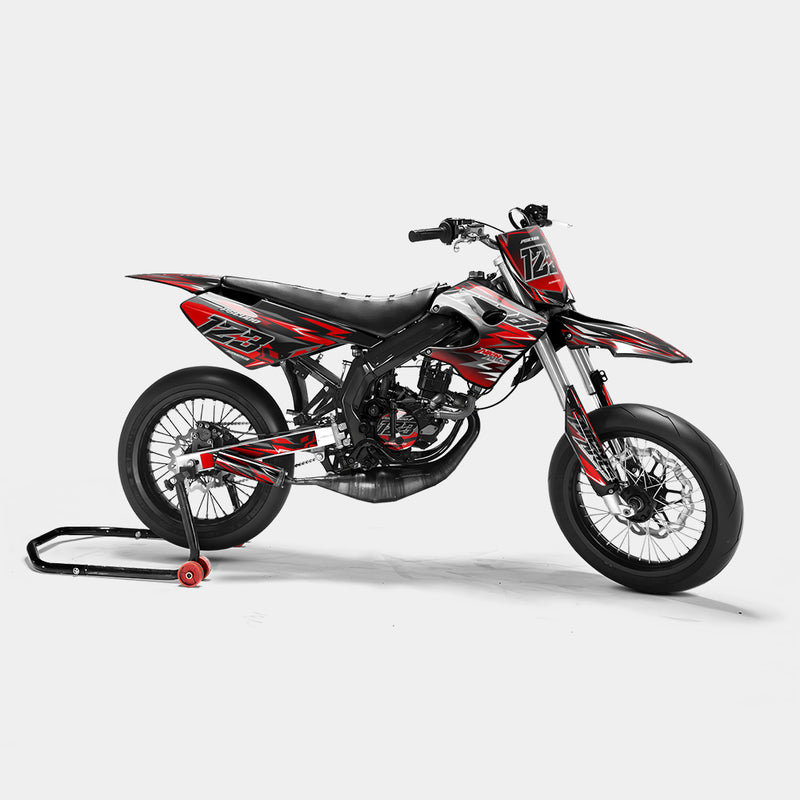 SENSO - Kit deco DERBI 50cc - Rouge