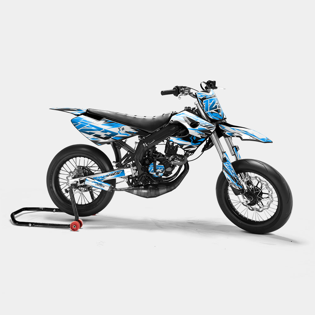 VESTA - Kit deco DERBI 50cc - Bleu