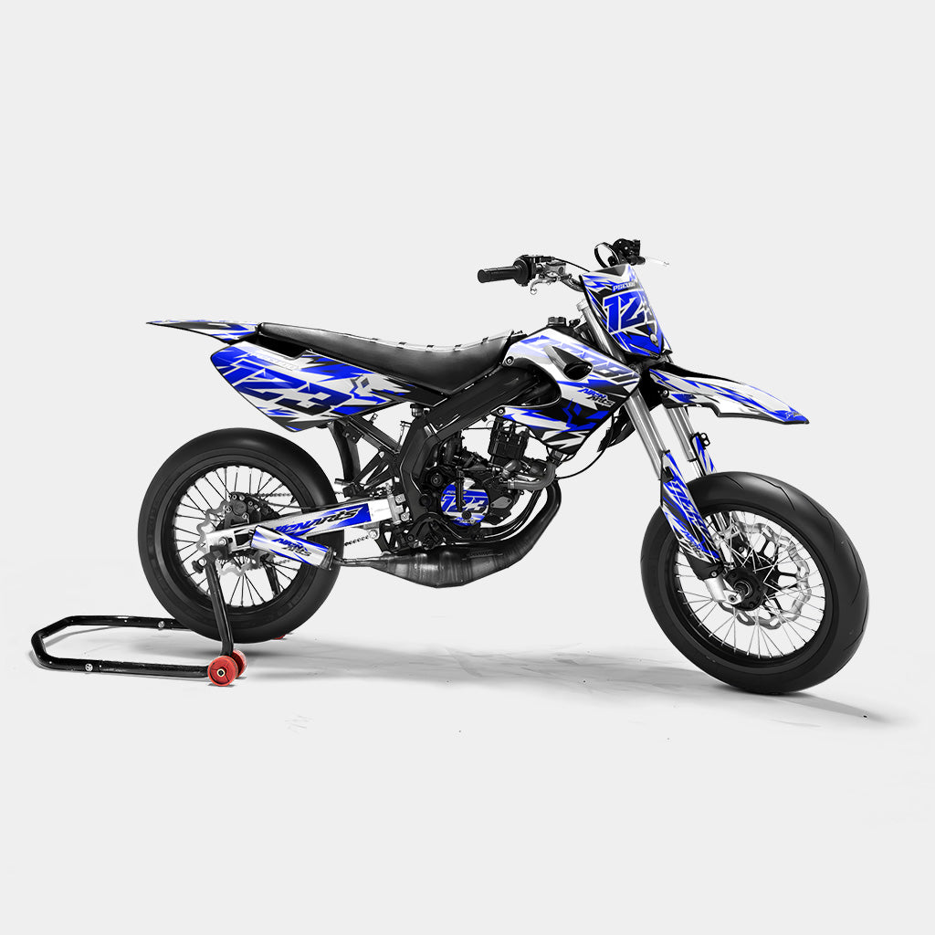 VESTA - Dekorationsset DERBI 50cc - Dunkelblau