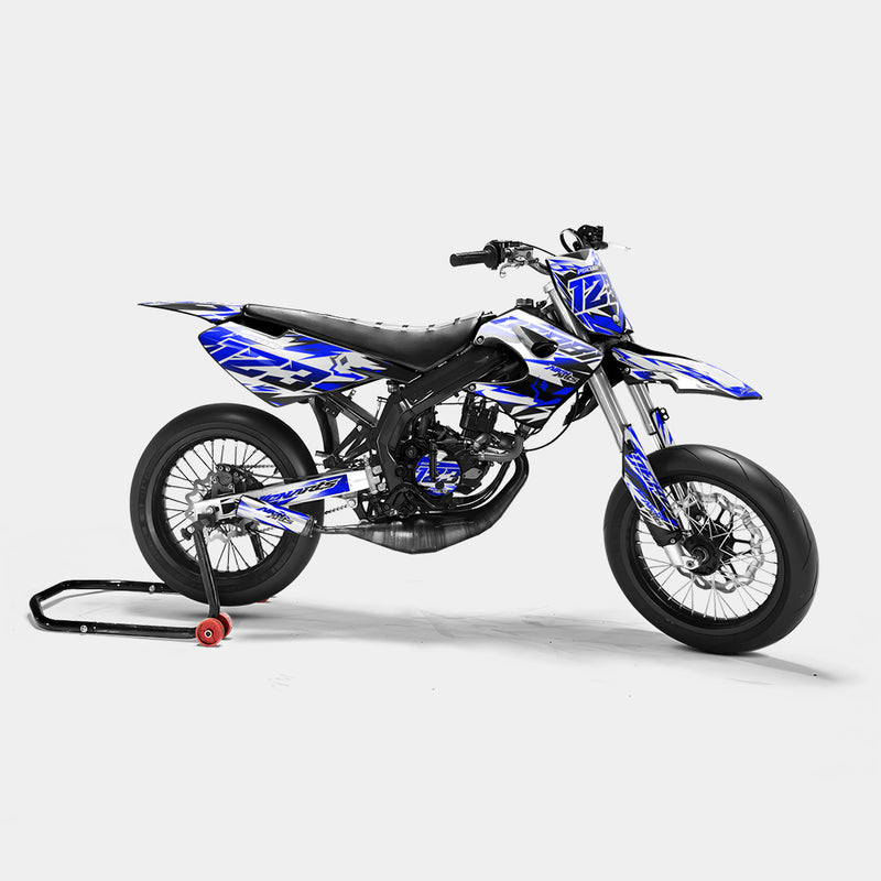 VESTA - Kit deco DERBI 50cc - Bleu Foncé