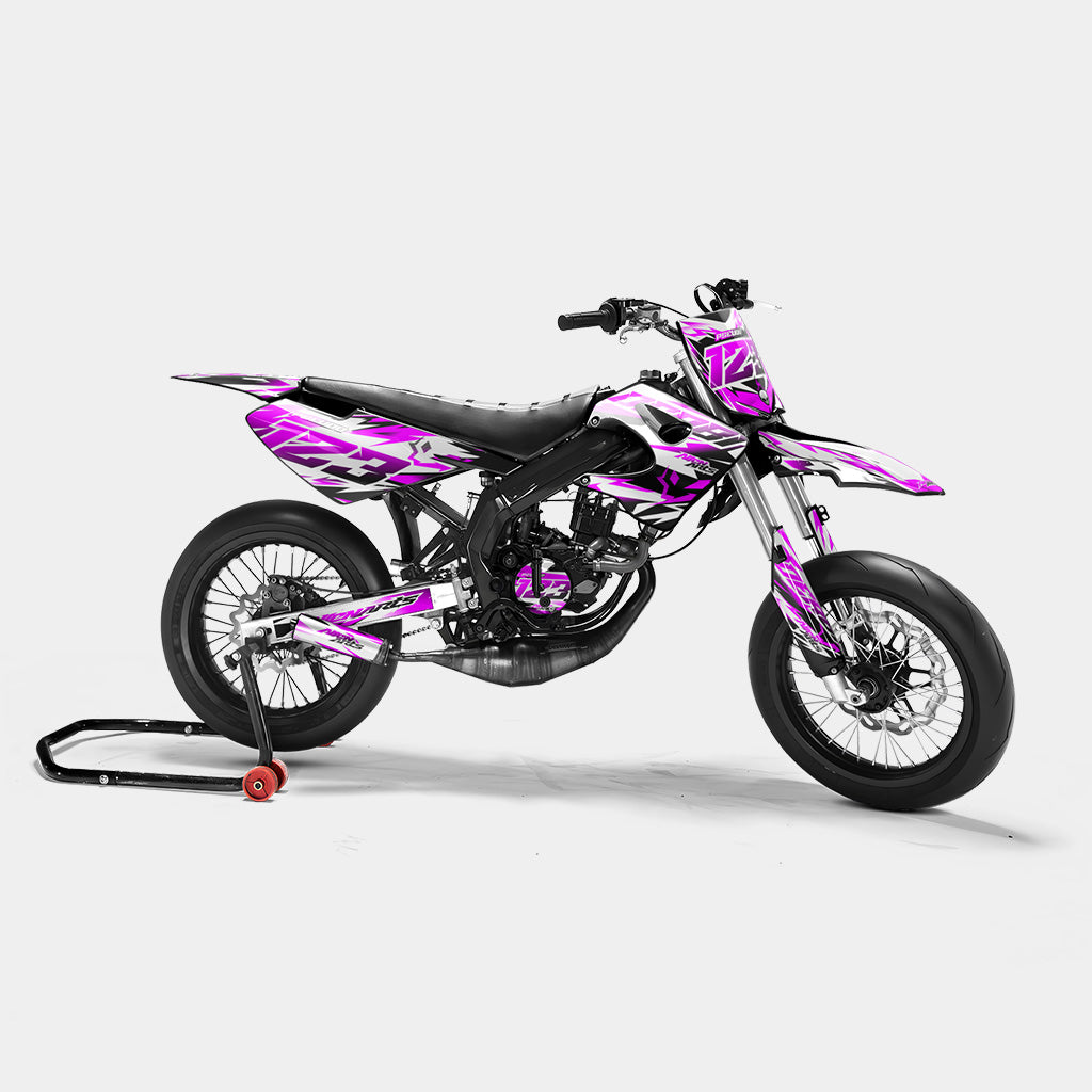 VESTA - Dekorationsset DERBI 50cc - Rosa