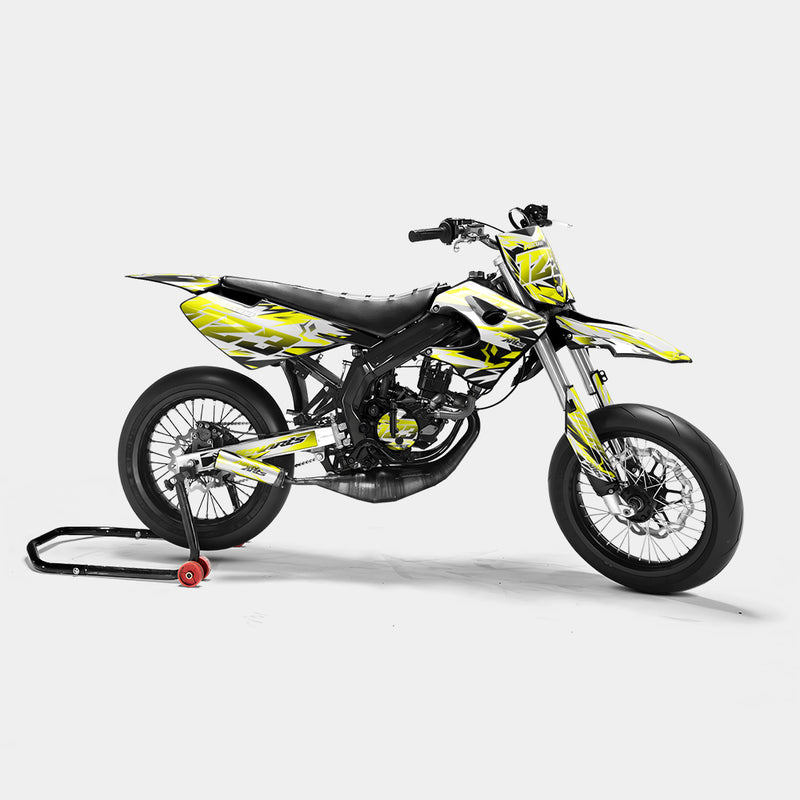 VESTA - Kit deco DERBI 50cc - Jaune