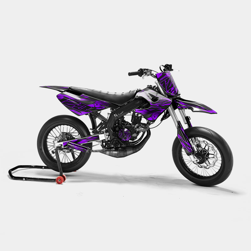 VIREO - Kit deco DERBI 50cc - Violet