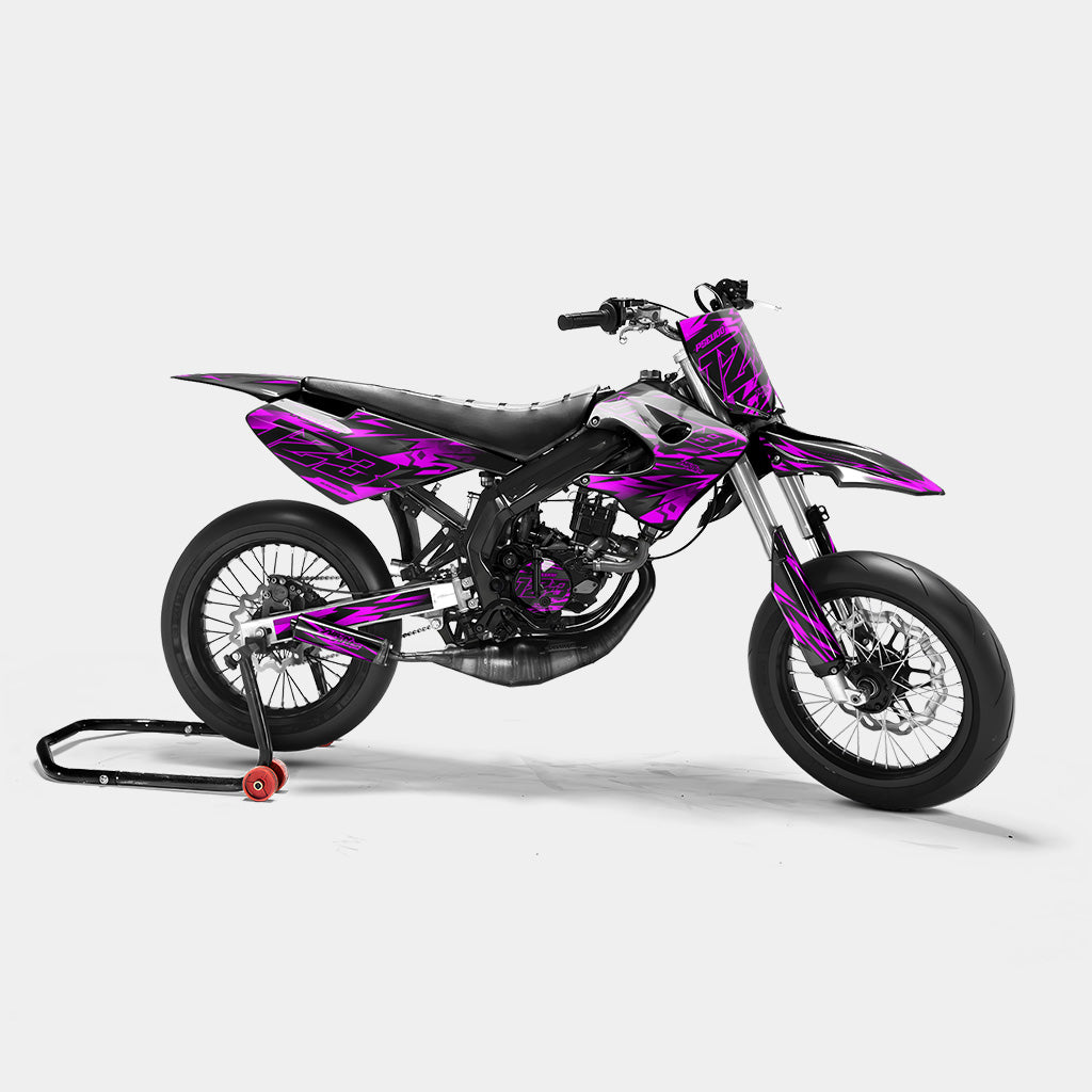 VIREO - Dekorationsset DERBI 50cc - Rosa