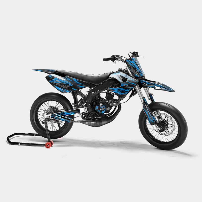VITRA - Kit deco DERBI 50cc - Bleu