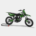VITRA - Kit deco DERBI 50cc - Vert