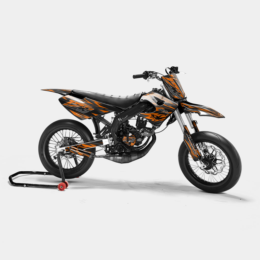 VITRA - Kit deco DERBI 50cc - Orange