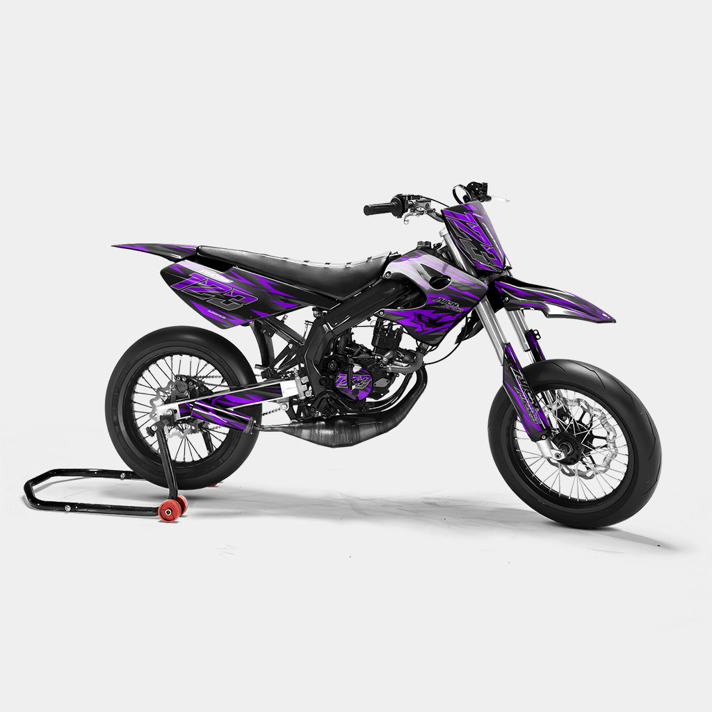 VITRA - Dekorationsset DERBI 50cc - Violett