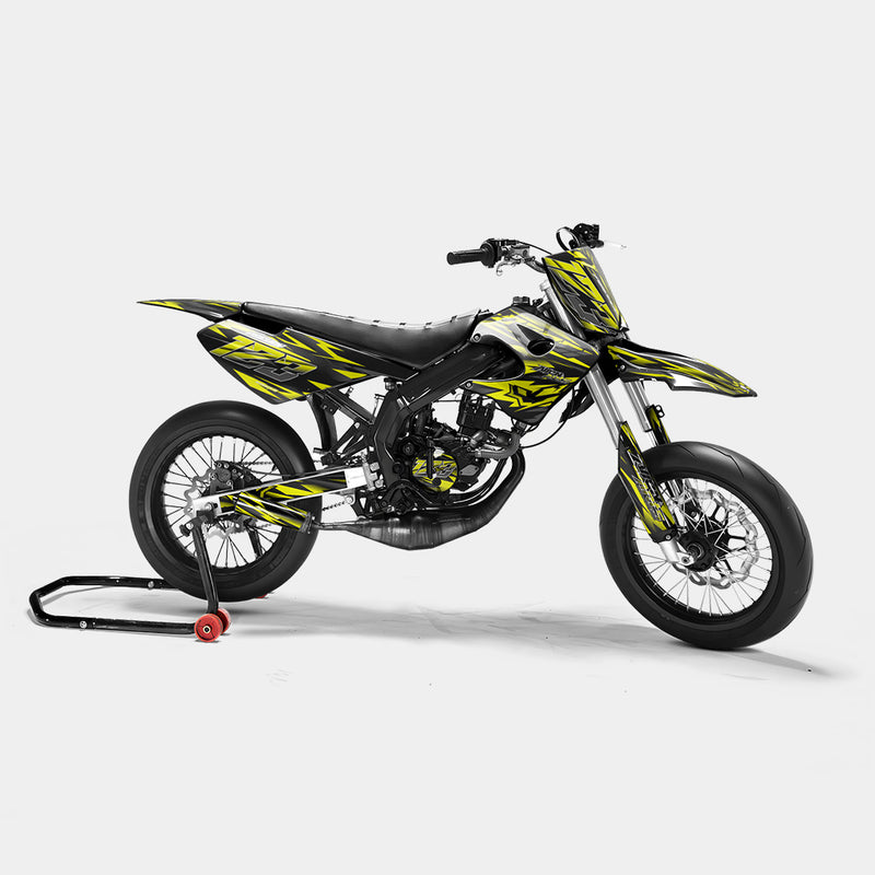 VITRA - Kit deco DERBI 50cc - Jaune