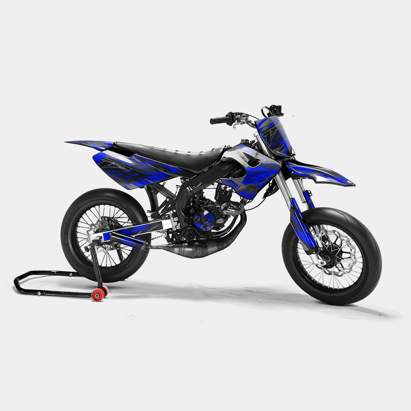 ZÉPHYR - Kit deco DERBI 50cc - Bleu Foncé
