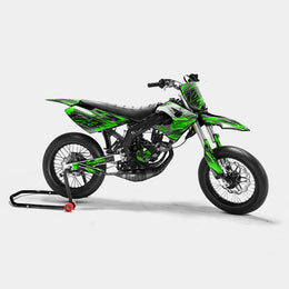 ZÉPHYR - Kit deco DERBI 50cc - Vert — vue 1