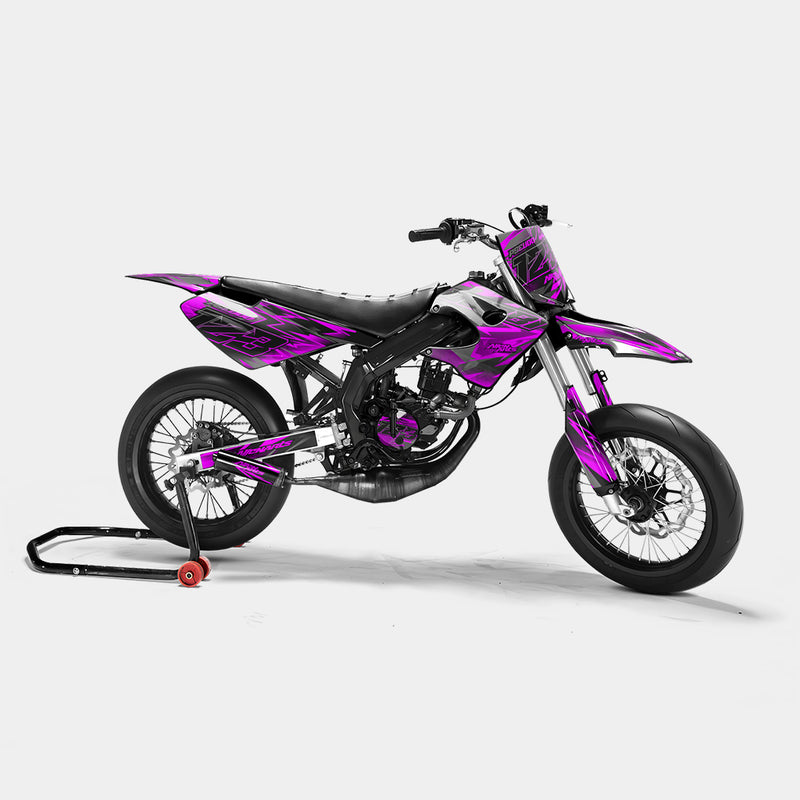 ZÉPHYR - Kit deco DERBI 50cc - Rose