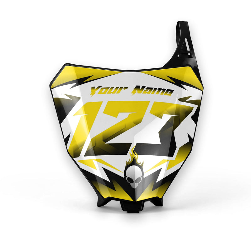 Plaque phare DRACIN Jaune