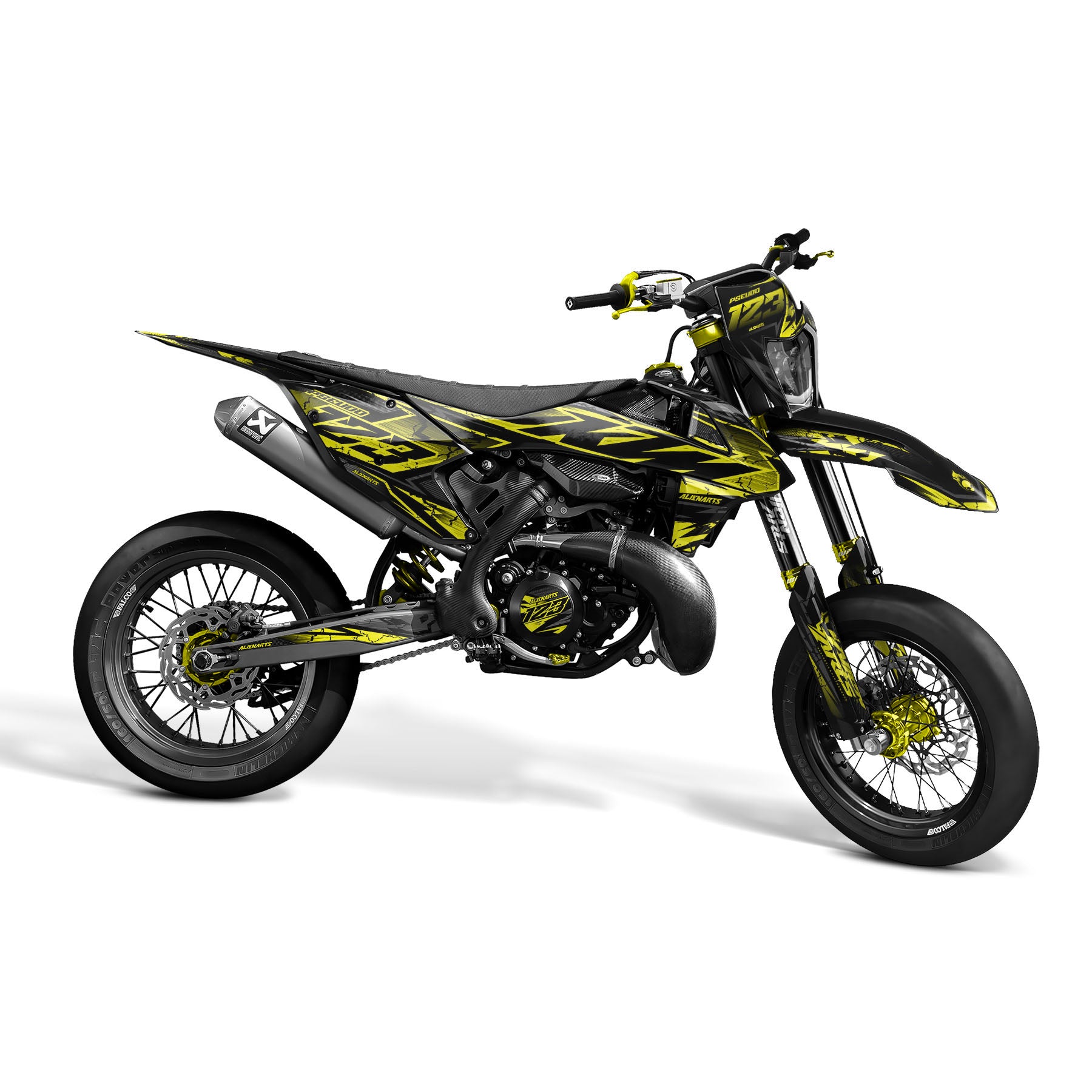 AXEND - Kit Déco Supermotard Semi-Personnalisable
