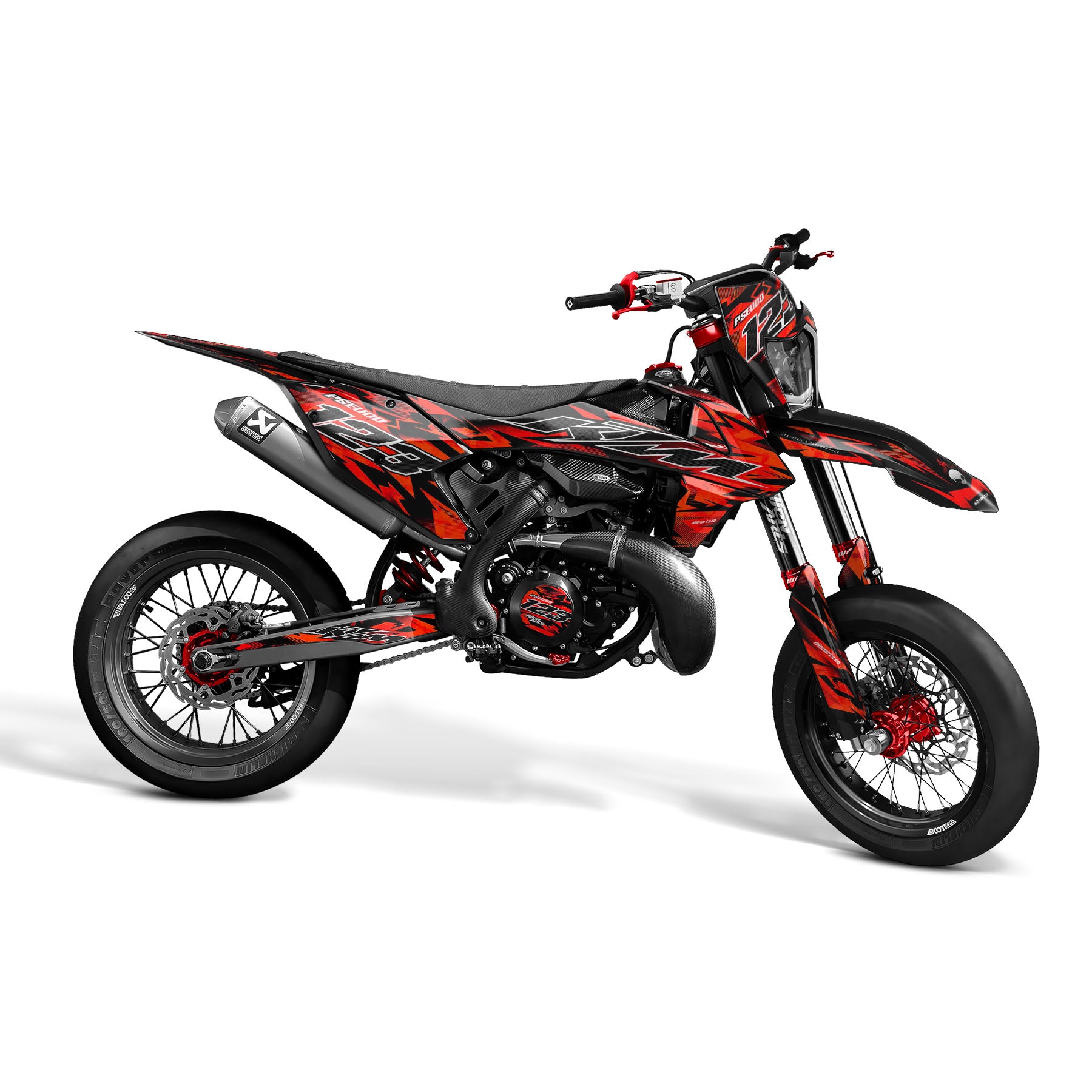 VELTRIX - Kit Déco Supermotard Semi-Personnalisable