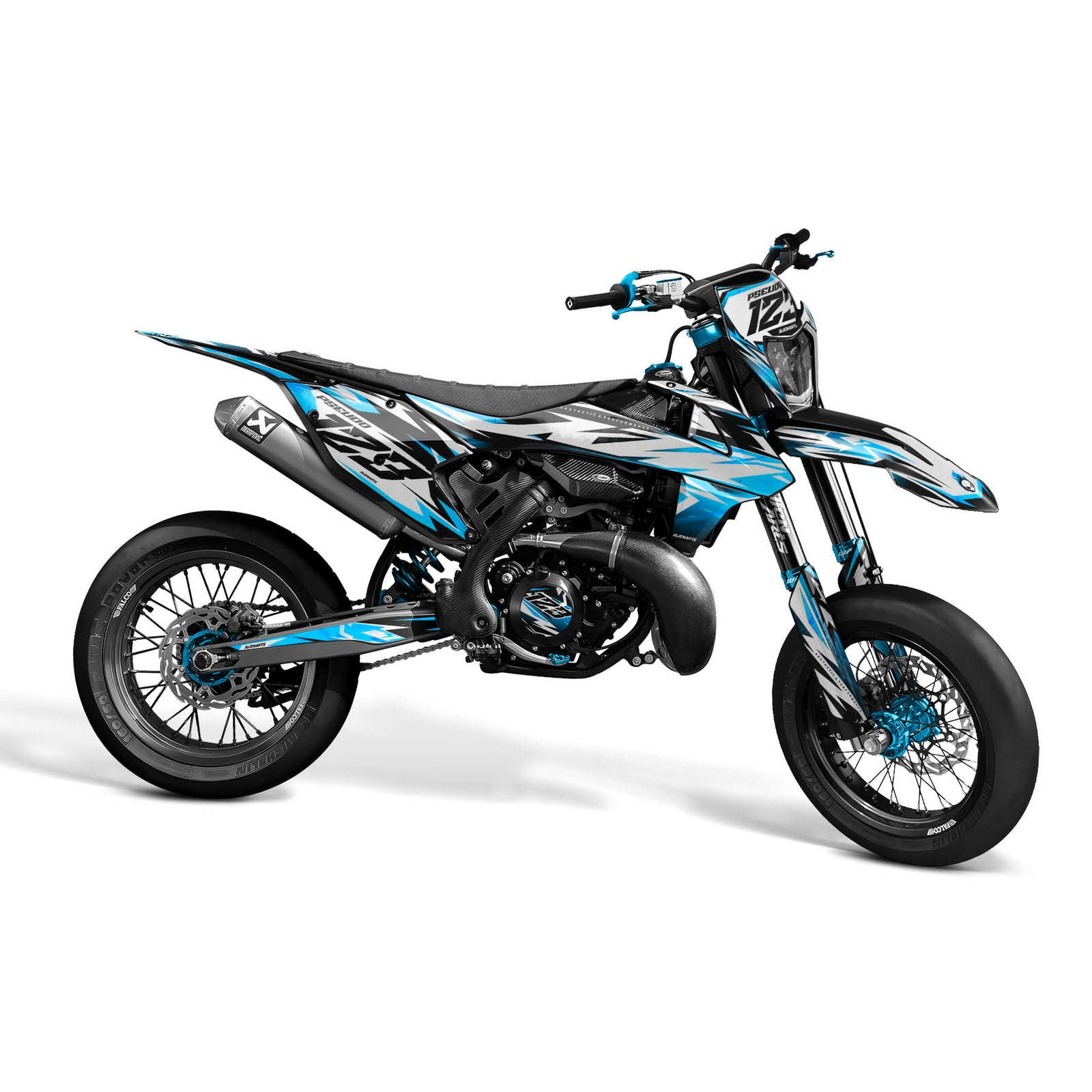 XENOVA - Supermotard Deko-Kit Semi-Personalisierbar