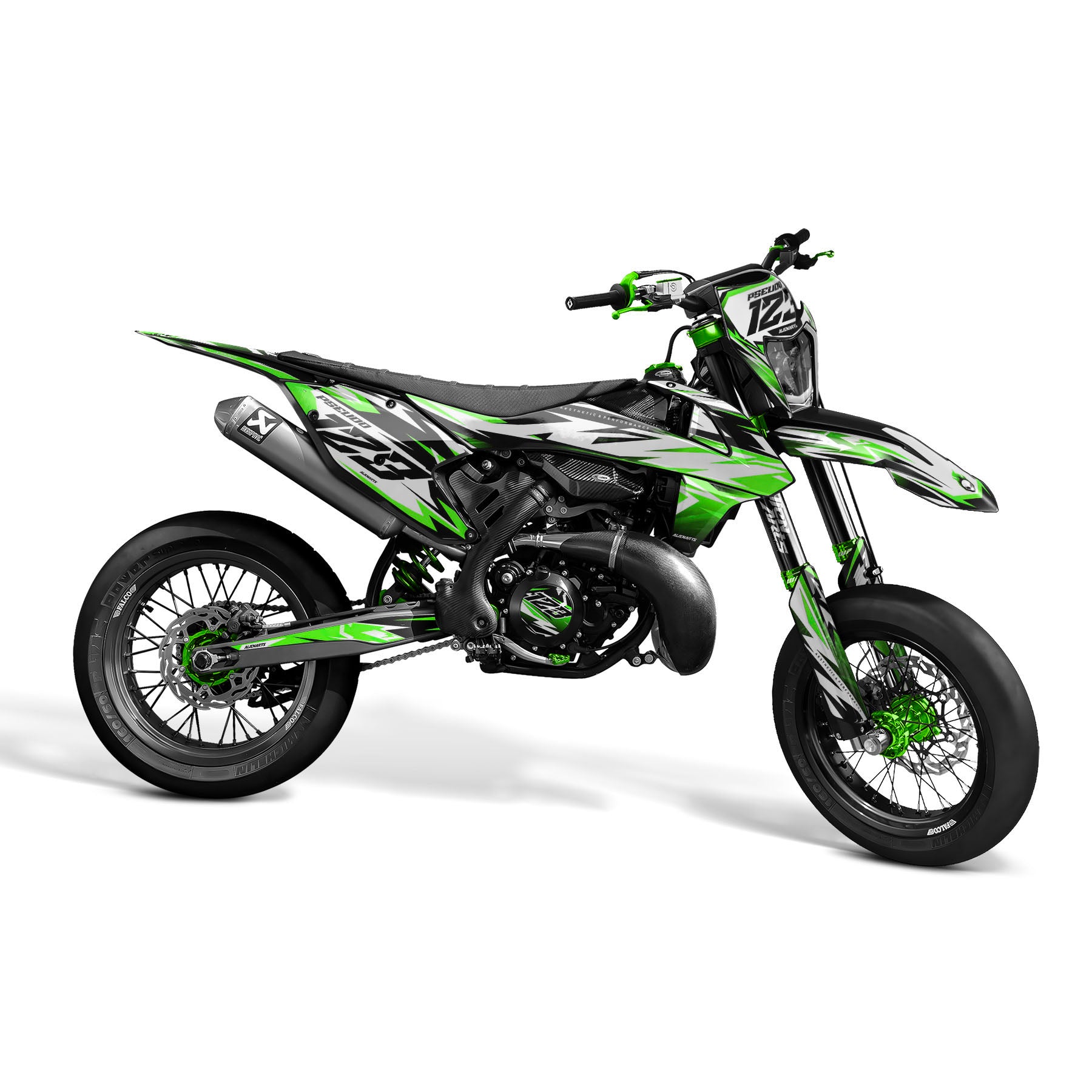 XENOVA - Kit Déco Supermotard Semi-Personnalisable