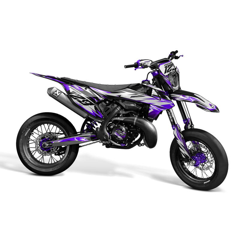 XENOVA - Kit Déco Supermotard Semi-Personnalisable