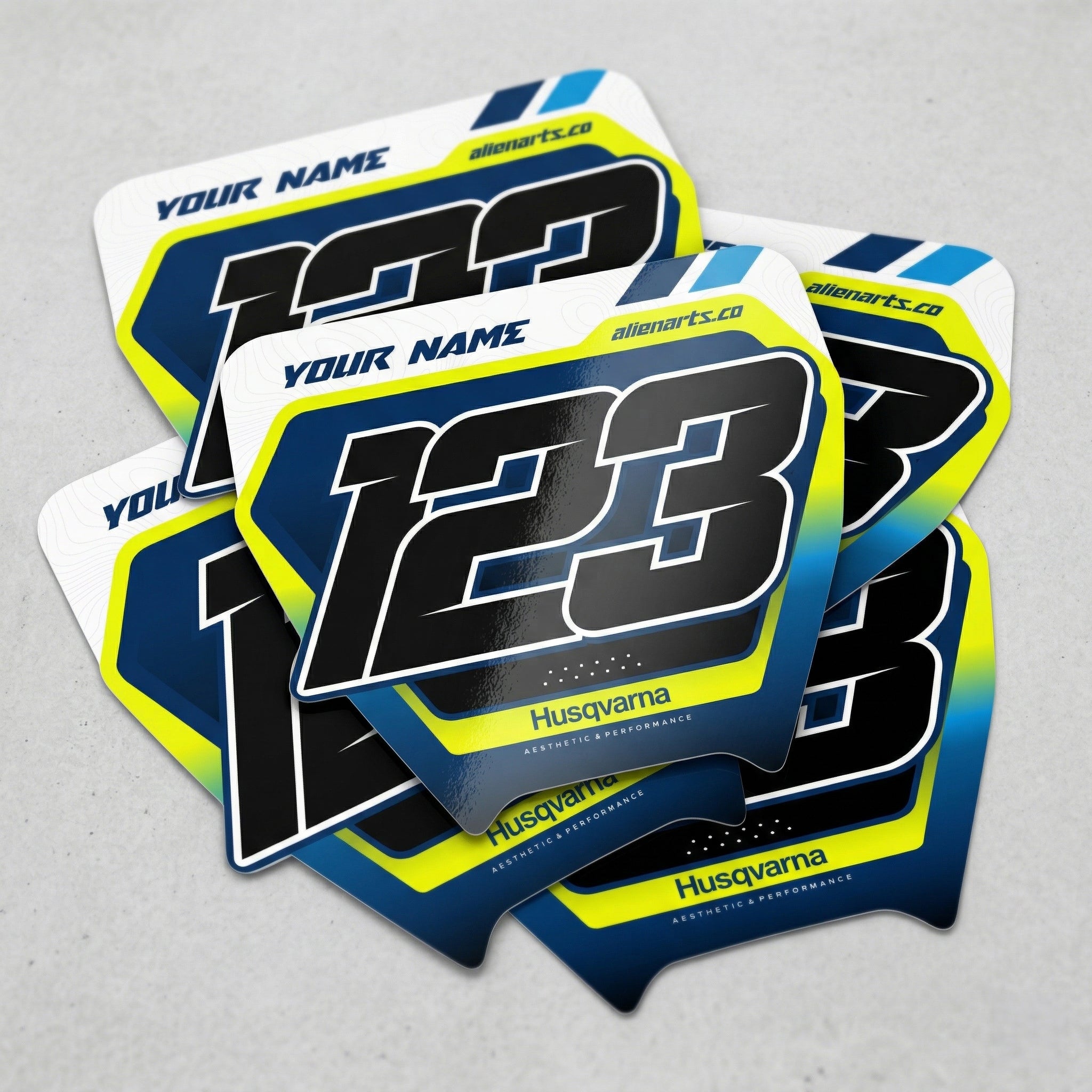 Mini-plaques personnalisées