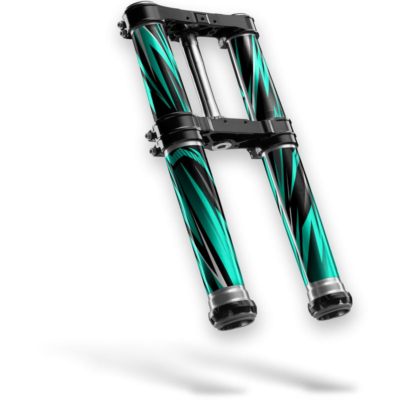 Tube de fourche MOKEL Turquoise