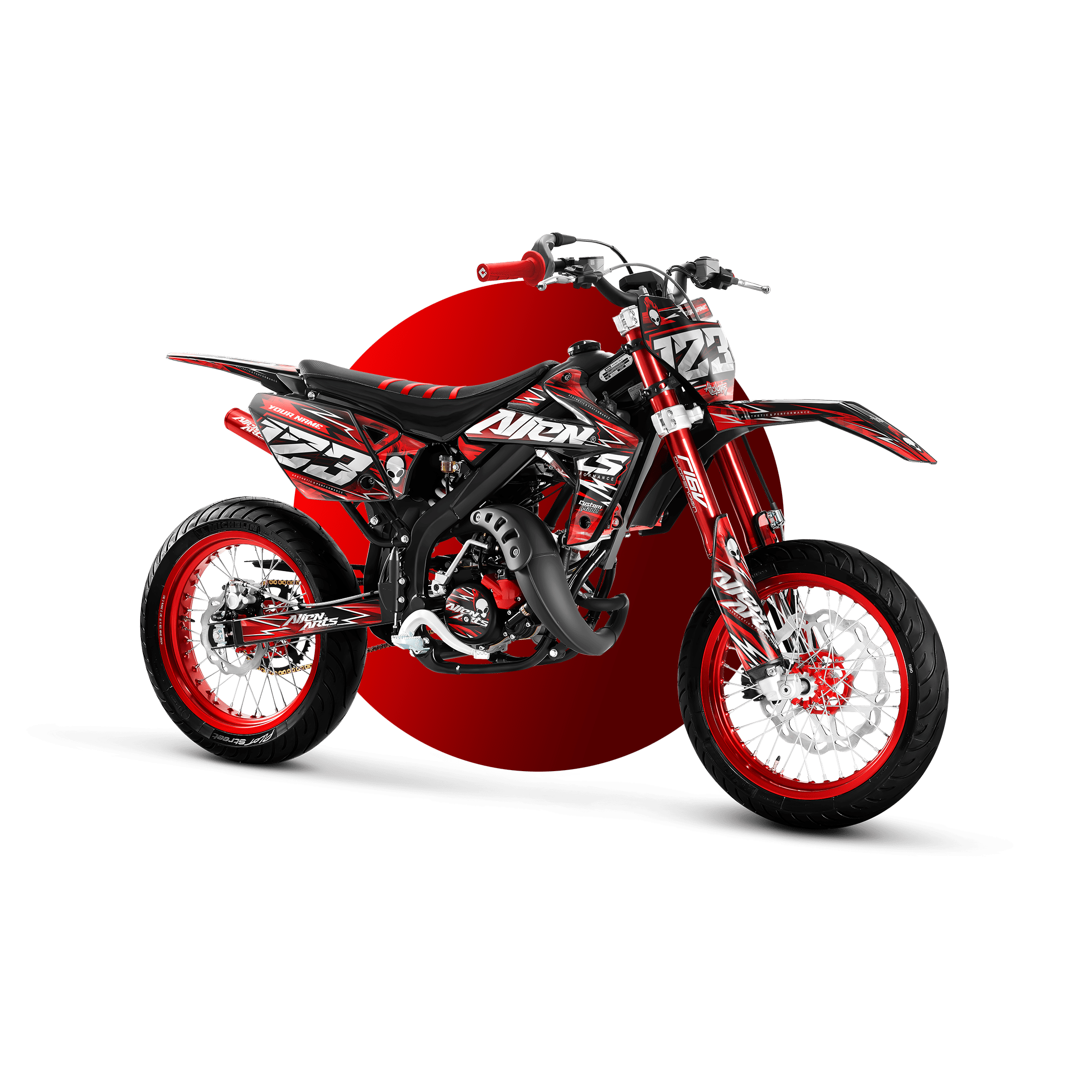 Kit déco Moto 50cc | Sur-mesure