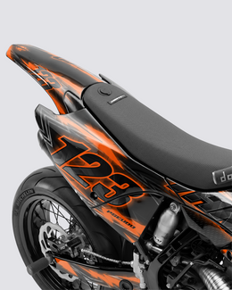 NEONX Orange - Rear — vue 3