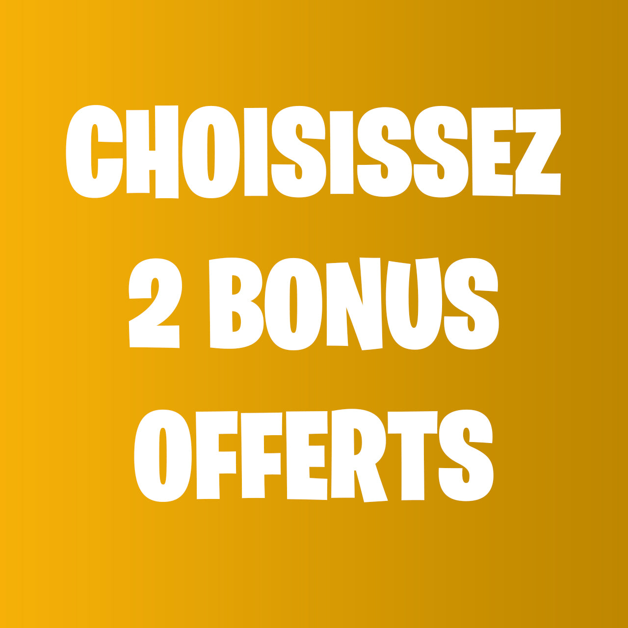 BONUS OFFERTS (x2)