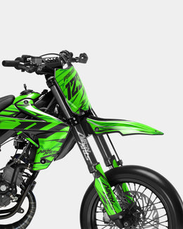 0RBIS - Kit deco RIEJU 50cc - Vert — vue 2