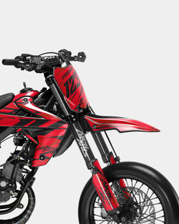 0RBIS - Kit deco RIEJU 50cc - Rouge — vue 2