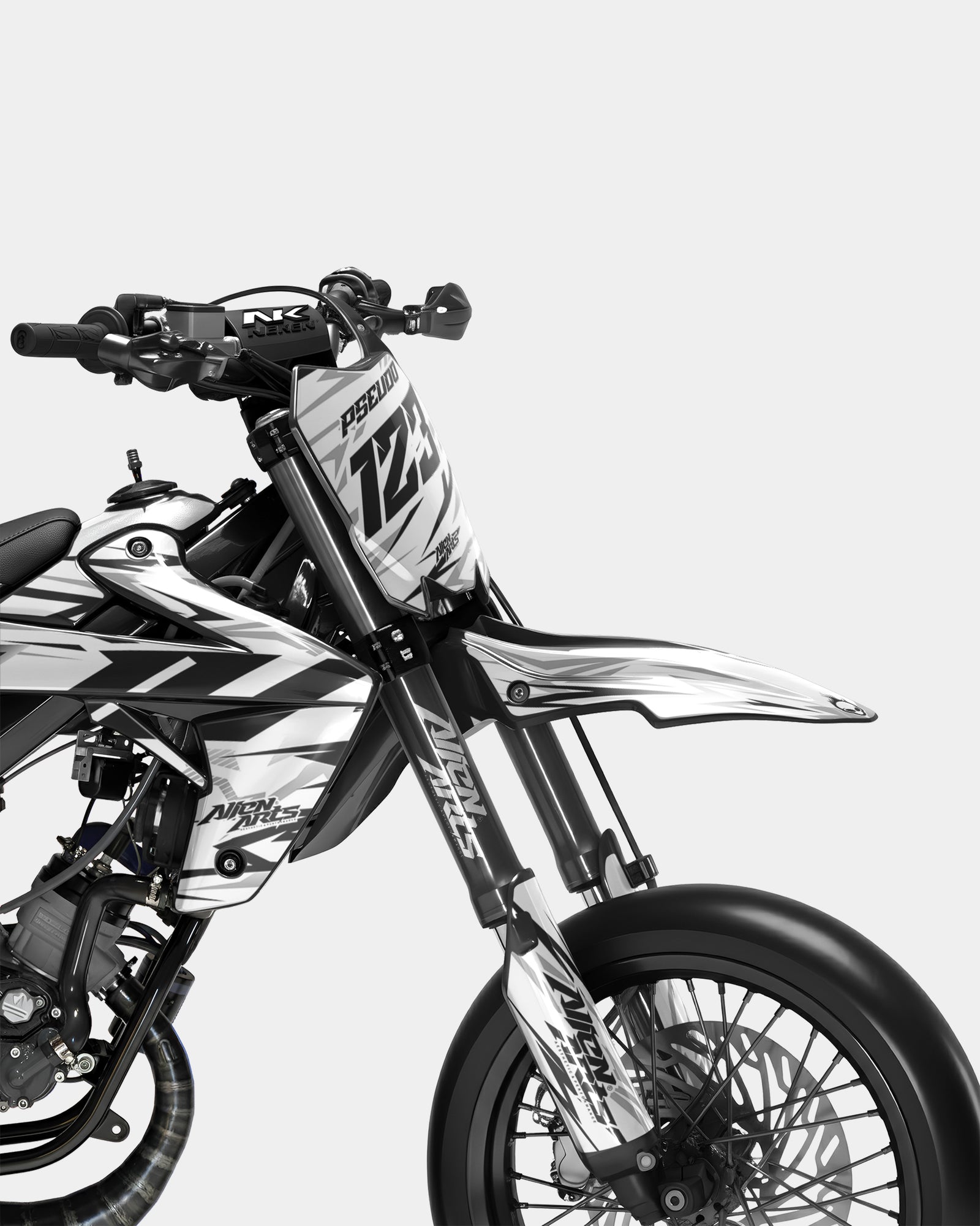 0RBIS - Kit decorativo RIEJU 50cc - Bianco