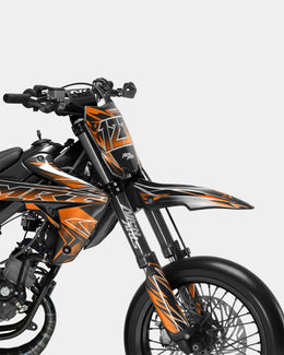 BRUME - Kit deco RIEJU 50cc - Orange — vue 2