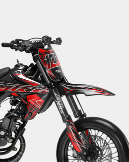 BRUME - Kit deco RIEJU 50cc - Rouge — vue 2