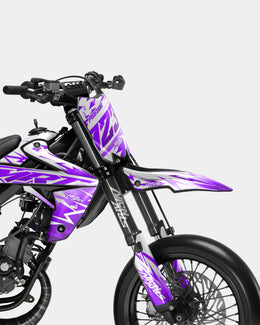 CALYPSO - Kit deco RIEJU 50cc - Violet — vue 2