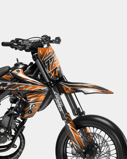 CIEL - Kit deco RIEJU 50cc - Orange — vue 2