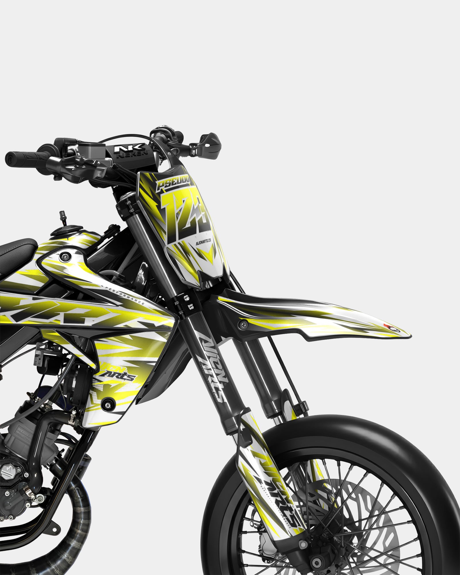 FIKA - Kit decorativo RIEJU 50cc - Amarillo
