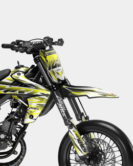 FIKA - Kit deco RIEJU 50cc - Jaune — vue 2