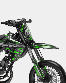 LUEUR - Kit deco RIEJU 50cc - Vert — vue 2