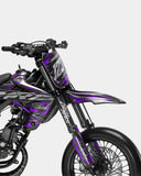 LUEUR - Kit deco RIEJU 50cc - Violet