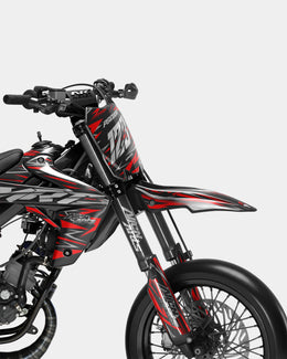 LUEUR - Kit deco RIEJU 50cc - Rouge — vue 2