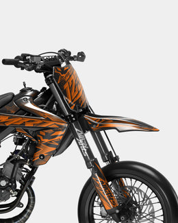 MIROIR - Kit deco RIEJU 50cc - Orange — vue 2