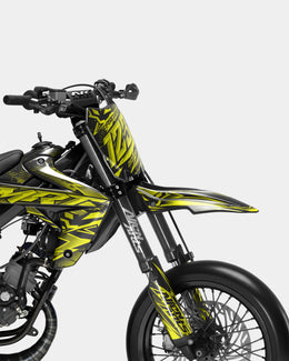 MIROIR - Kit deco RIEJU 50cc - Jaune — vue 2
