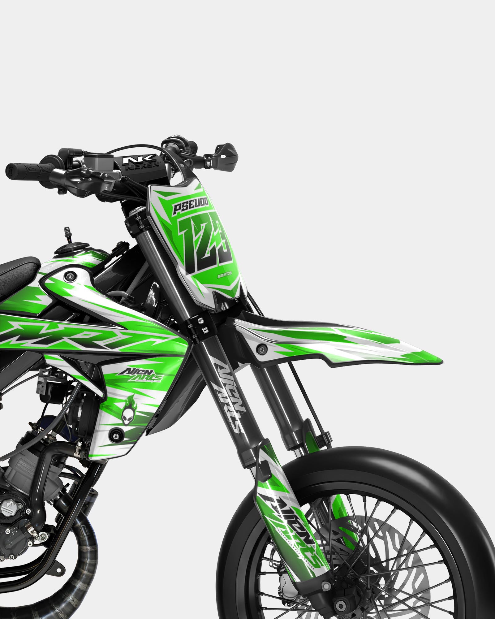 ONYX - Kit decorativo RIEJU 50cc - Verde