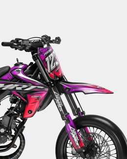 PAVO - Kit deco RIEJU 50cc - Rose — vue 2